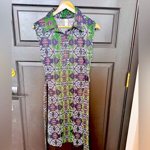 Vibrant V Fish Dress Size Medium